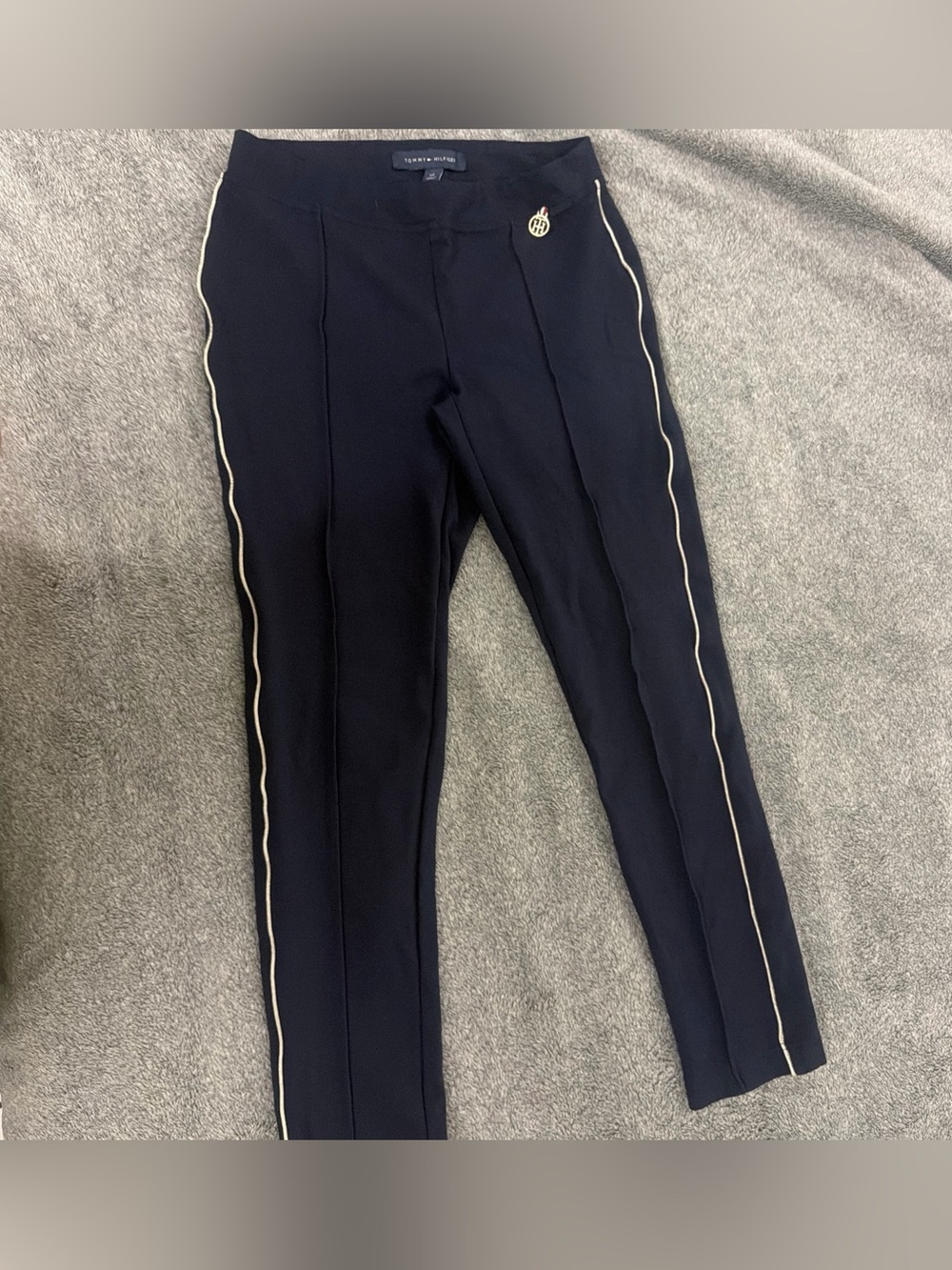 Women TOMMY HILFIGER Blue Skinny Legging Pants Size sp